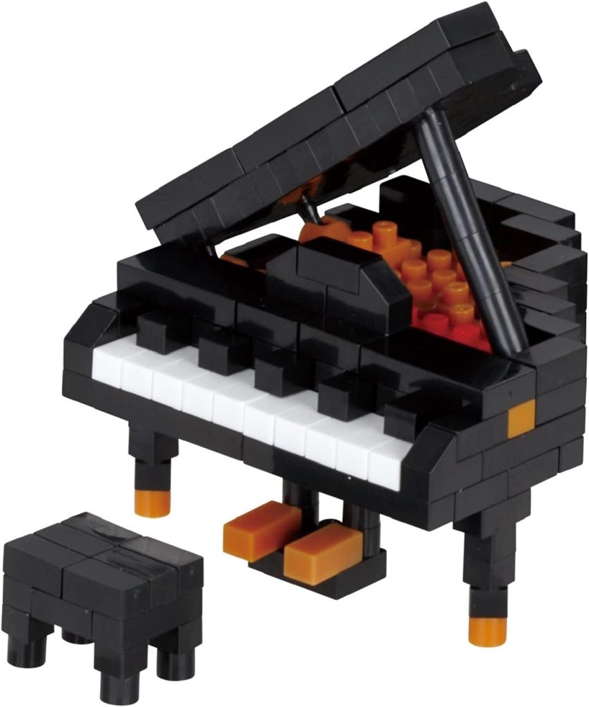nanoblock - Grand Piano [Instruments], Collection Series Building Kit