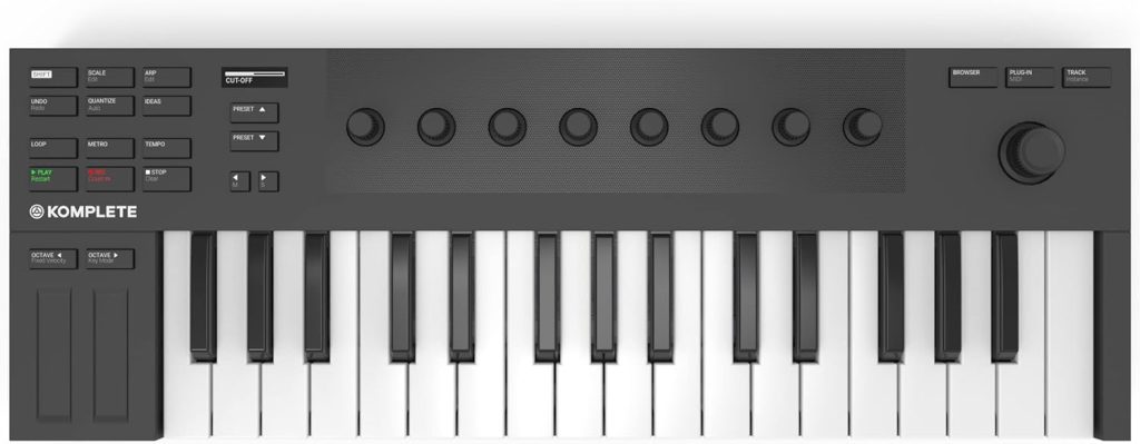 Native Instruments Komplete Kontrol M32 Controller Keyboard, 6.57 x 18.7 x 1.96 inches