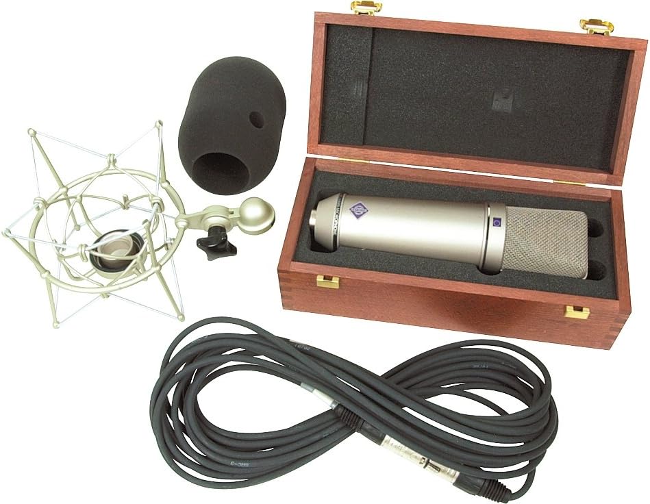 Neumann U 87 Ai Switchable Studio Microphone - Nickel Color