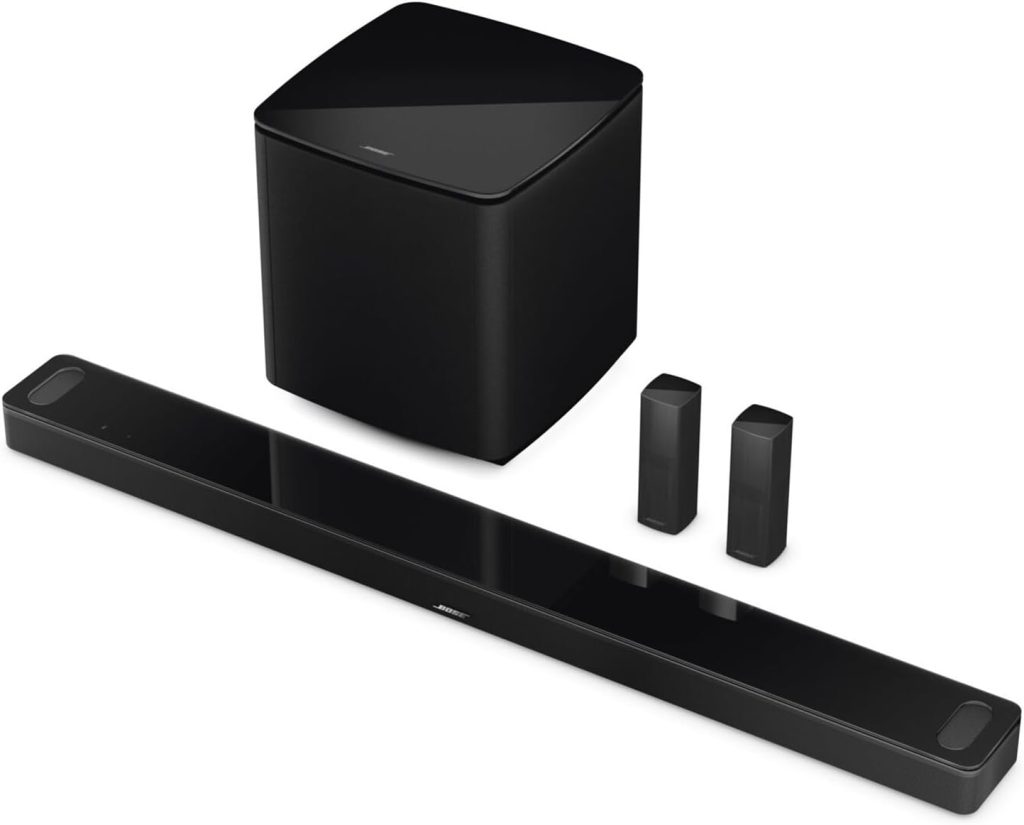 NEW Bose Smart Ultra Soundbar With Dolby Atmos Plus Alexa, Wireless Bluetooth AI Surround Sound System for TV, Black