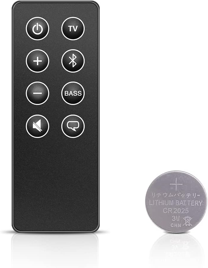 New Remote Control for Bose Solo 5 10 15 Series II TV Sound System 418775 410376 431974 845194 838309-1100 740928-1120 Bose Solo Soundbar Series II and TV Speaker