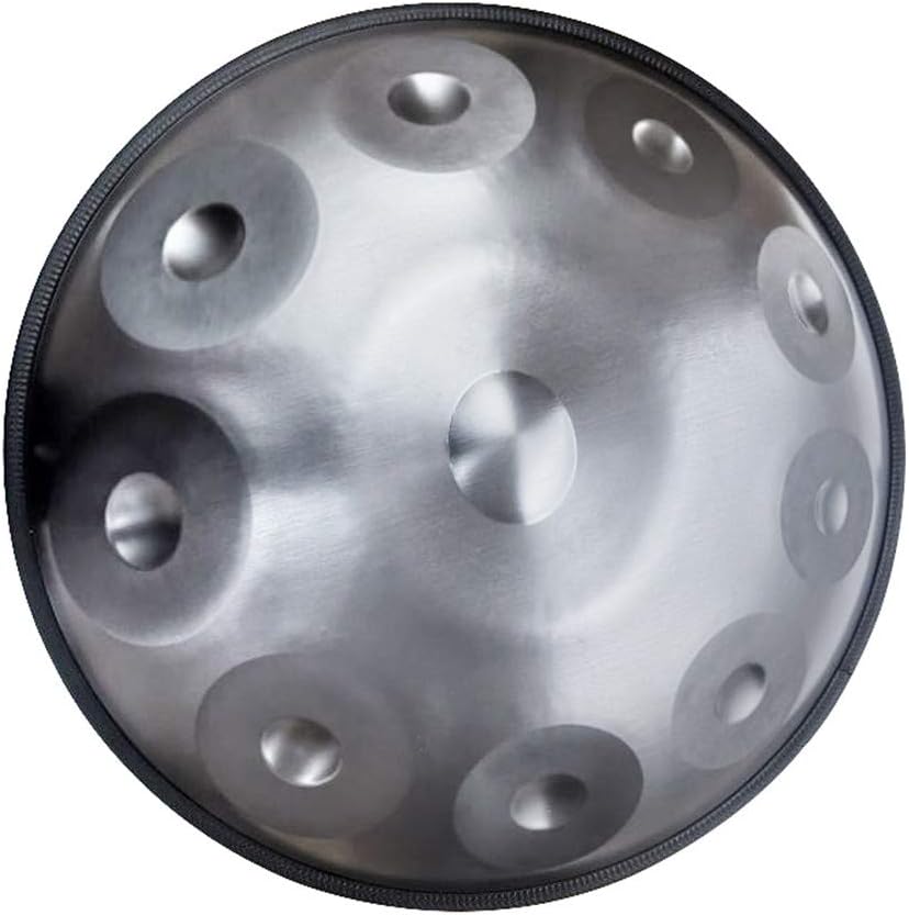 Nitrided Alloy Steel Drums Hand Drum Handpan Worry-free Air Spirit Drum Instrument Steel Tongue Drum for music lovers (10 sound)