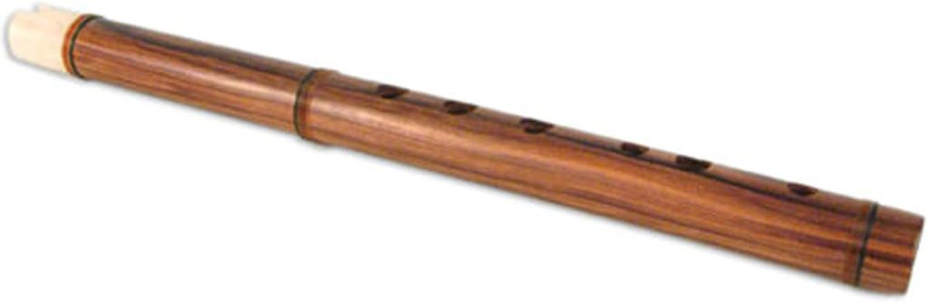 NOVICA Wooden Andean Quena Flute with Cow Bone Mouthpiece and Carrying Case, Song of The Andes