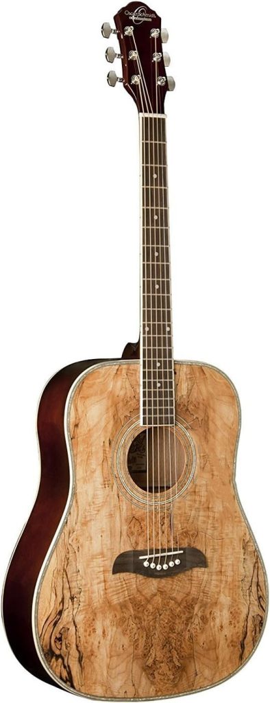 Oscar Schmidt OG2SM Acoustic Guitar - Spalted Maple