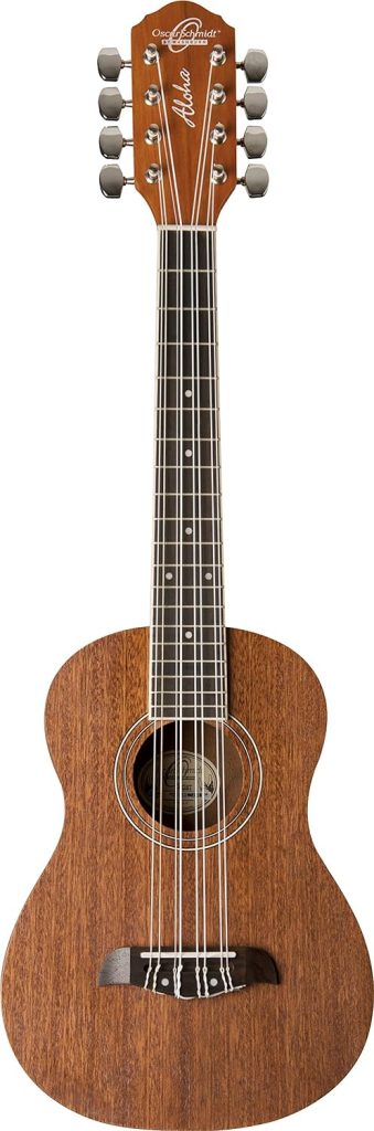 Oscar Schmidt OU28T-A-U 8-String Tenor Ukulele - Satin