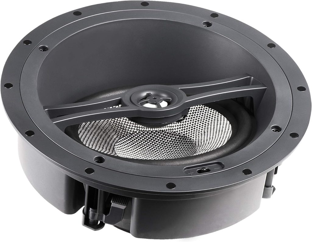 OSD 8 Trimless Ceiling Speaker 175W LCR Home Theater Surround, Contour Switch, ACE870 (Single)