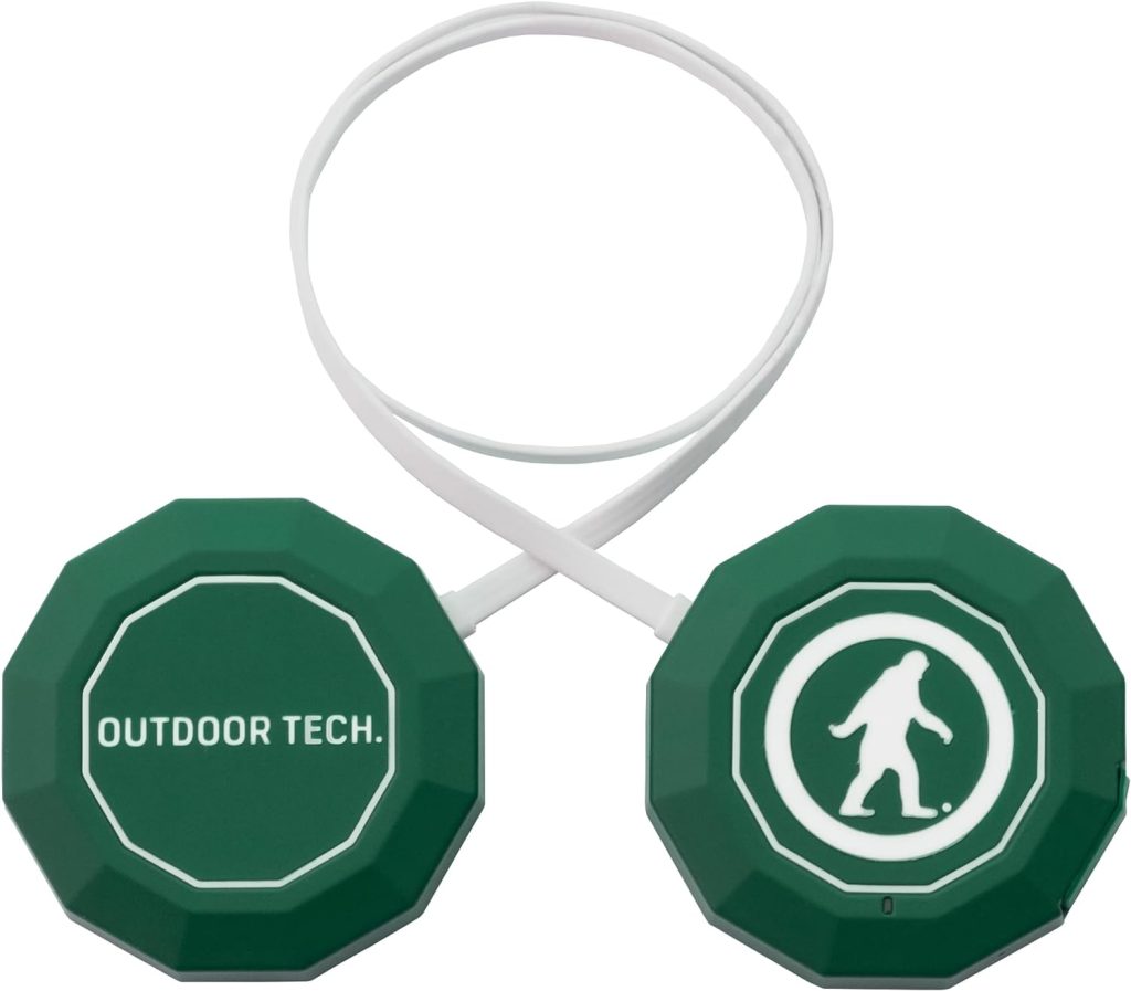 Outdoor Tech - Chips 3.0 - True Wireless Bluetooth Helmet Speakers for Skiing, Snowboarding Mountain Biking, and Climbing, Green