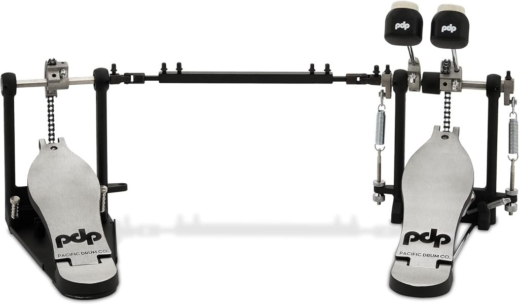 Pacific Drums and Percussion 700 Series Double (Single Chain) Bass Drum Pedal (PDDP712)