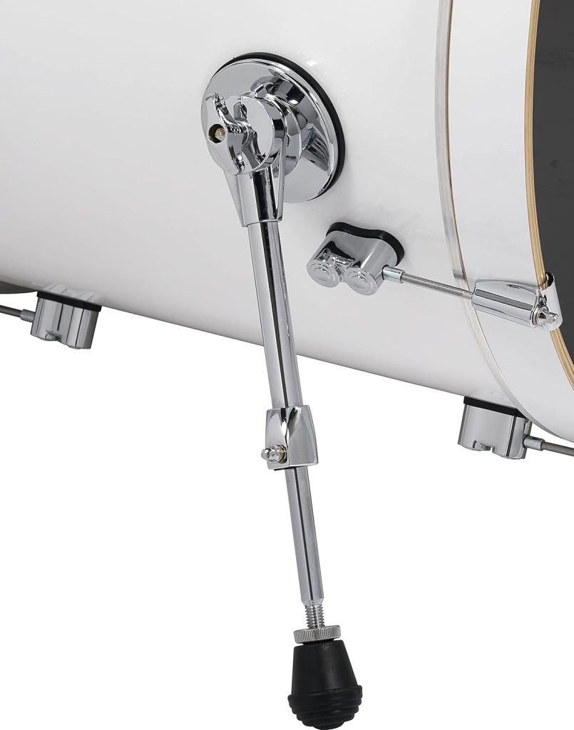 PDP By DW 7-Piece Concept Maple Shell Pack with Chrome Hardware Pearlescent White