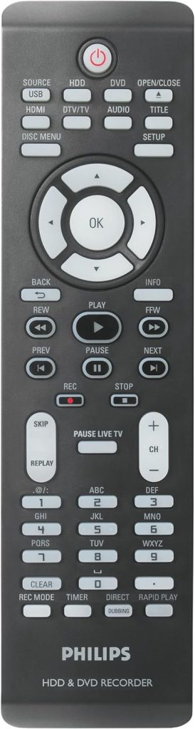 Philips DVDR3575H/37 1080p Upscaling OTA HDTV Hard disk/DVD recorder with Built-In Tuner