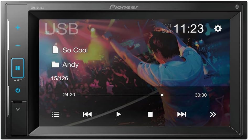 Pioneer 6.2 inch Resistive Glass Touchscreen Digital Media Receiver