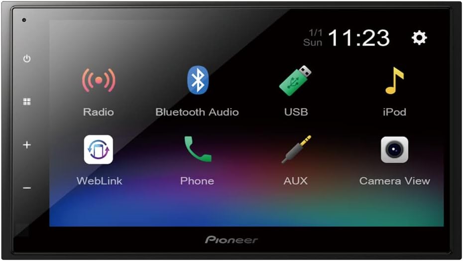 Pioneer DMH-341EX 6.8 Capacitive Touchscreen, Amazon Alexa When Paired with Pioneer Vozsis App, Bluetooth, Back-up Camera Ready - Digital Media Receiver