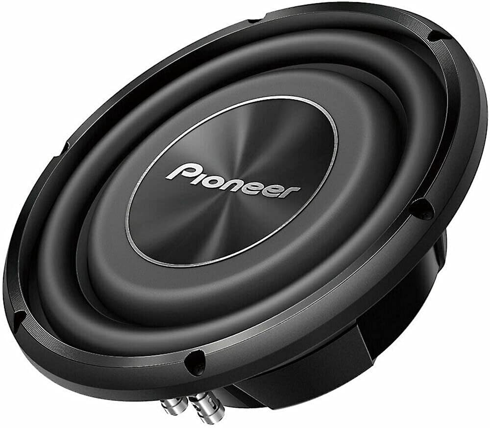 PIONEER TS-A2500LS4 1200 Watt 10 Shallow Mount 4 Ohm SVC Subwoofer