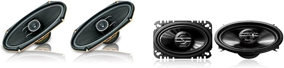 Pioneer TS-A4103 4 x 10 2-way Car Speakers (Pair)