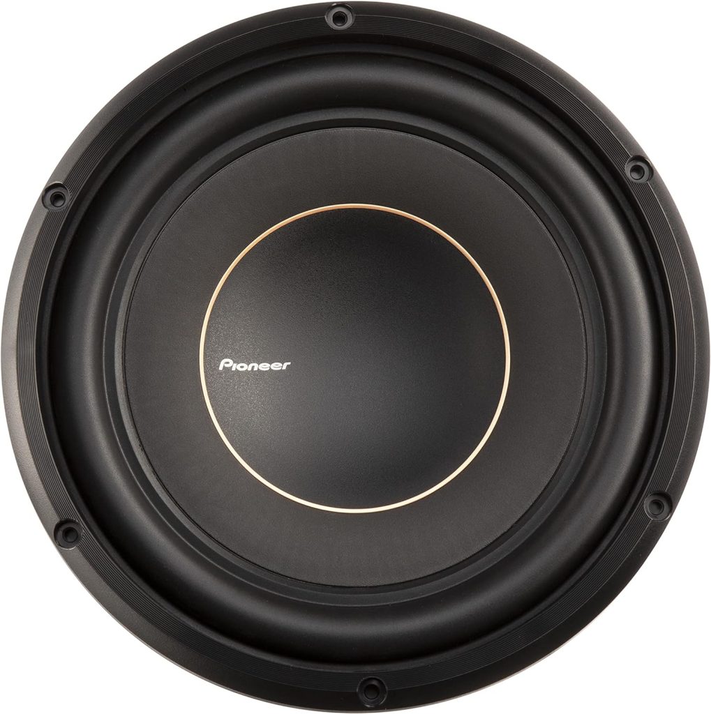 PIONEER TSD10D2 10 Dual 2 OHM 1000W SUBWOOFER, Black