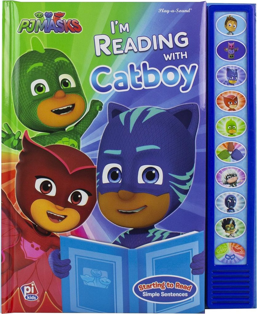 PJ Masks - Im Ready to Read with Catboy Interactive Read-Along Sound Book - Great for Early Readers - PI Kids (Play-A-Sound)
