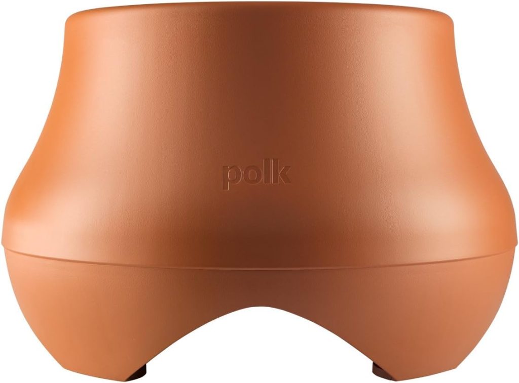 Polk Audio Atrium SUB100 Outdoor Passive Subwoofer, Features 10 Long-Throw Dynamic Balance Driver, Down Firing Subwoofer, All-Weather Durability, Terracotta