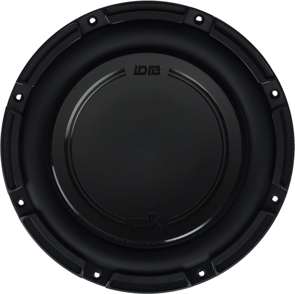 Polk Audio DB+ 10 Inch 1050 Watt 4 Ohm SVC Marine  Car Subwoofer | DB1042SVC (Renewed)