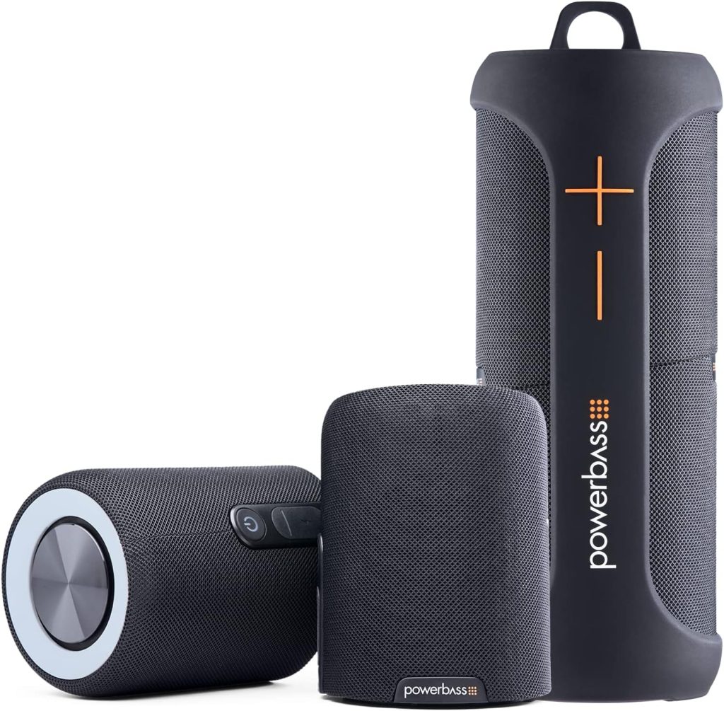 PowerBass BT-200 Split Portable Bluetooth Speaker with TWS True Wireless Stereo