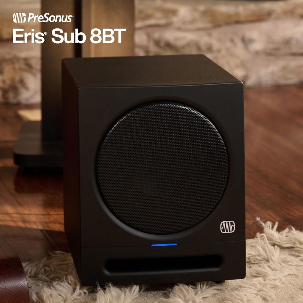 PreSonus Eris E3.5-3.5 Near Field Studio Monitors (Pair) – Powered Desktop Speakers for Music Production, Studio-Quality Recording, and Active Media Reference