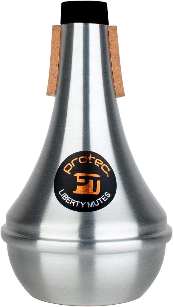 Pro Tec Liberty Mutes ML100 Straight Trumpet - Aluminum