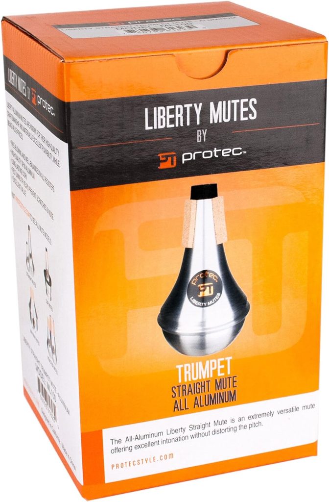 Pro-Tec Pro Tec Liberty Mutes ML104 Trumpet Adjustable Cup - Aluminum, Silver,black,brown
