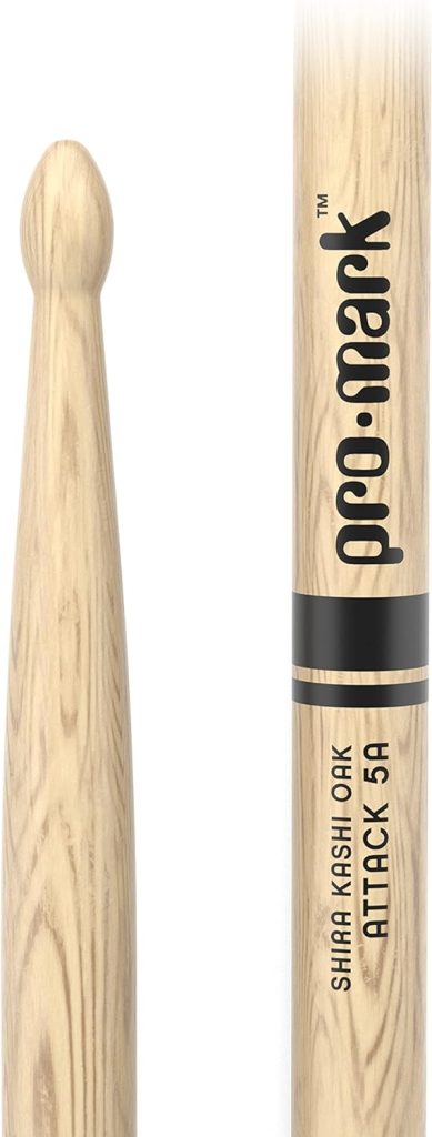 ProMark Drum Sticks - Neil Peart 747 Shira Kashi Oak Drumsticks, Wood Tip, One Pair
