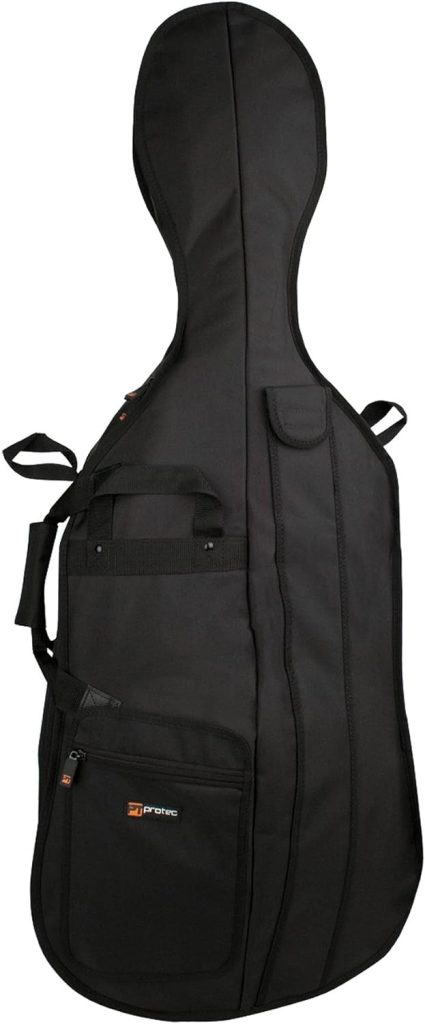 Protec 4/4 Cello Gig Bag - Silver Series, Model # C310E