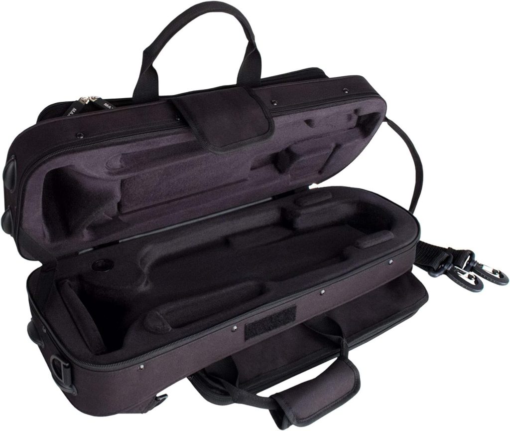 Protec Contoured MAX Trumpet Case with Sheet Music Pocket, Black (MX301CT)