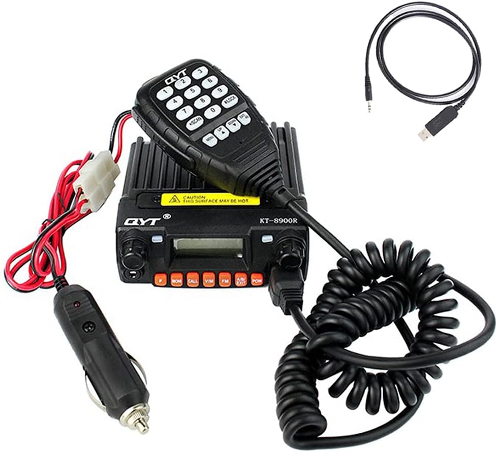 QYT KT-8900R 25W Tri-Band Mobile Transceiver Dual Watch Ham Radio