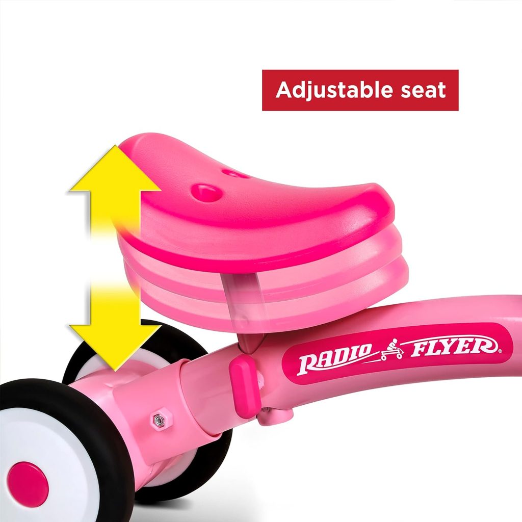 Radio Flyer Lil Racers: Sparkle The Unicorn Ride on Toy, for Ages 1-3,Pink
