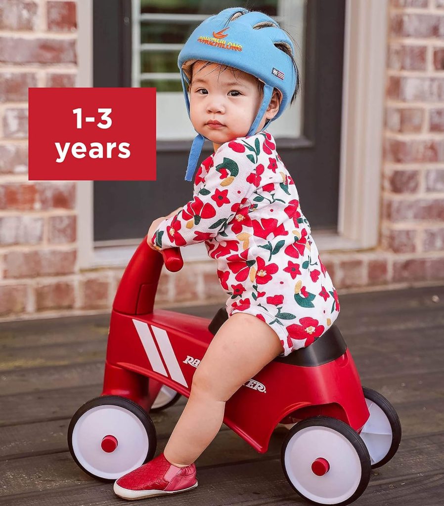 Radio Flyer Scoot About Sport, Toddler Ride On Toy, Ages 1-3, Red Kids Ride On Toy Large