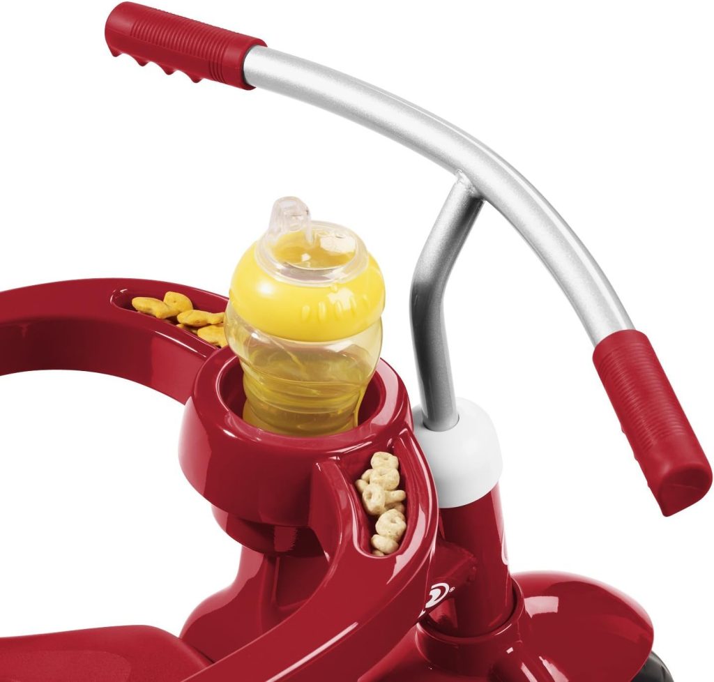 Radio Flyer Ultimate All-Terrain Stroll N Trike, Kids and Toddler Tricycle, Red Toddler Bike, For Ages 9 Months - 5 Years