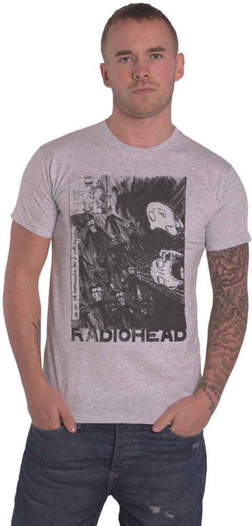 Radiohead Scribble (Grey) T-Shirt