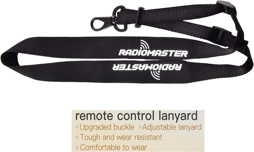 Radiomaster RC Transmitter Lanyard Neck Strap Shoulder Belt Sling for DJI Phantom 4 Pro Radiomaster TX16S SE TX18S FrSky Taranis X9D Plus Jumper T18 : Toys  Games