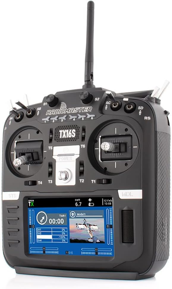 RadioMaster TX16S MKII V4.0 2.4G 16CH Hall Gimbals Transmitter Remote Control ELRS 4in1 Version Support EDGETX and OPENTX (TX16SMKII-4IN1-M2)
