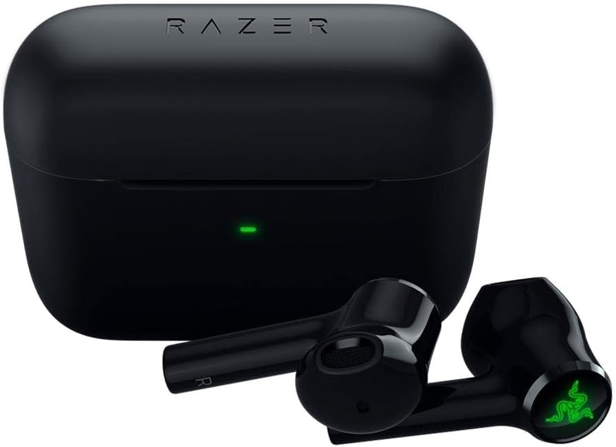 Razer Hammerhead True Wireless X Earbuds: Custom-Tuned 13mm Drivers - Bluetooth 5.2 w/Auto-Pairing - 60ms Low-Latency Gaming Mode - Touch Enabled - Mobile App Customization - Classic Black
