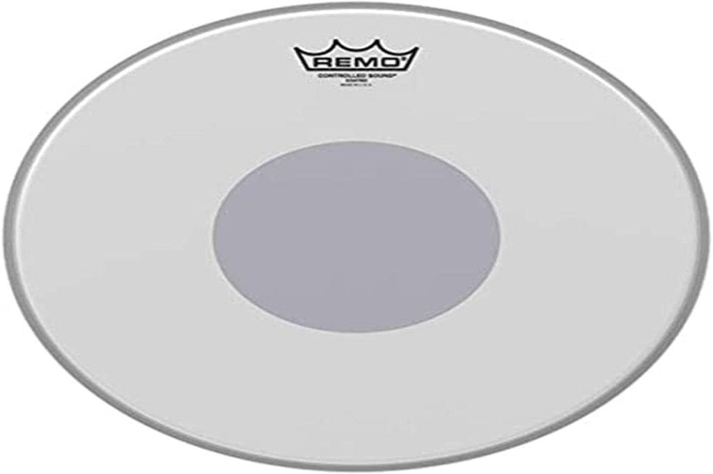 Remo Controlled Sound Coated Drum Head with Reverse Black Dot - 14 Inch