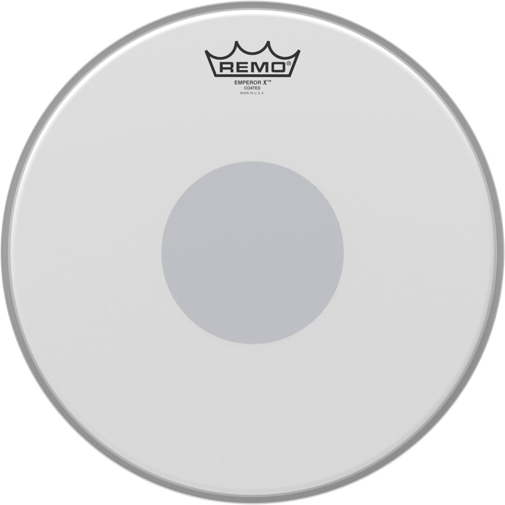Remo Emperor X Coated Snare Drumhead - Bottom Black Dot™, 13