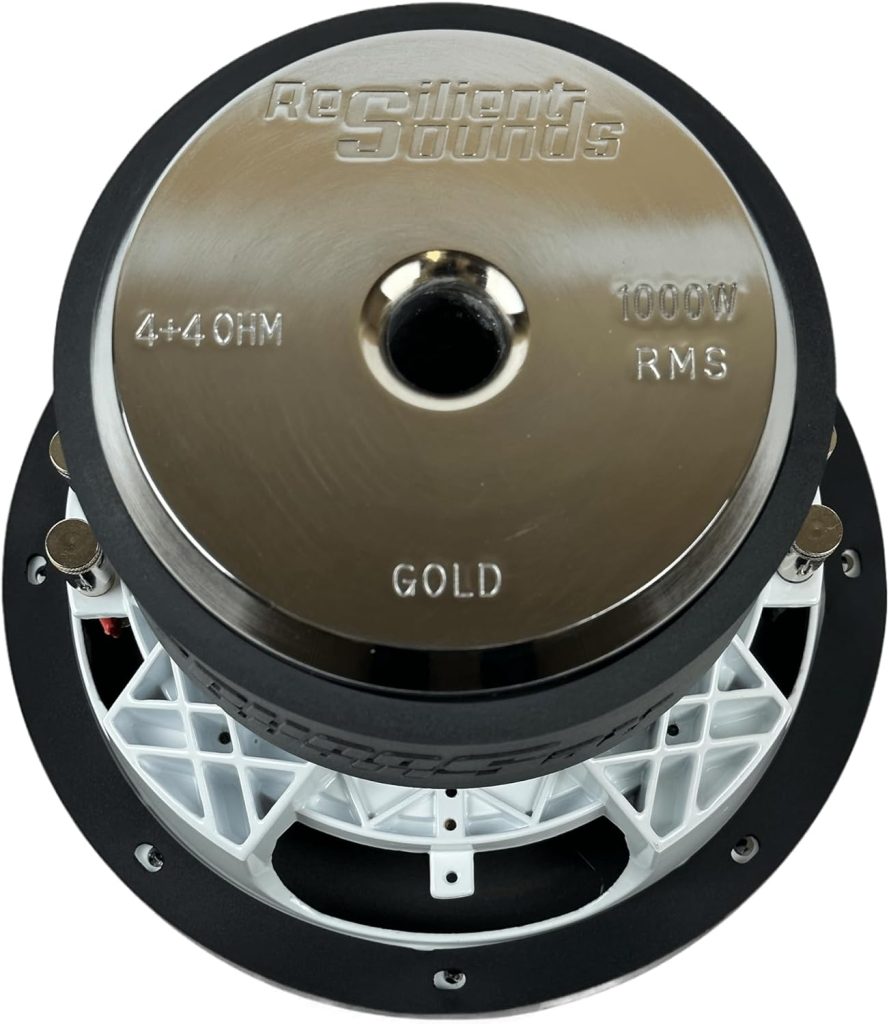 Resilient Sounds Gold 10 SUBWOOFER D4 1,000RMS (2,000WATTS)