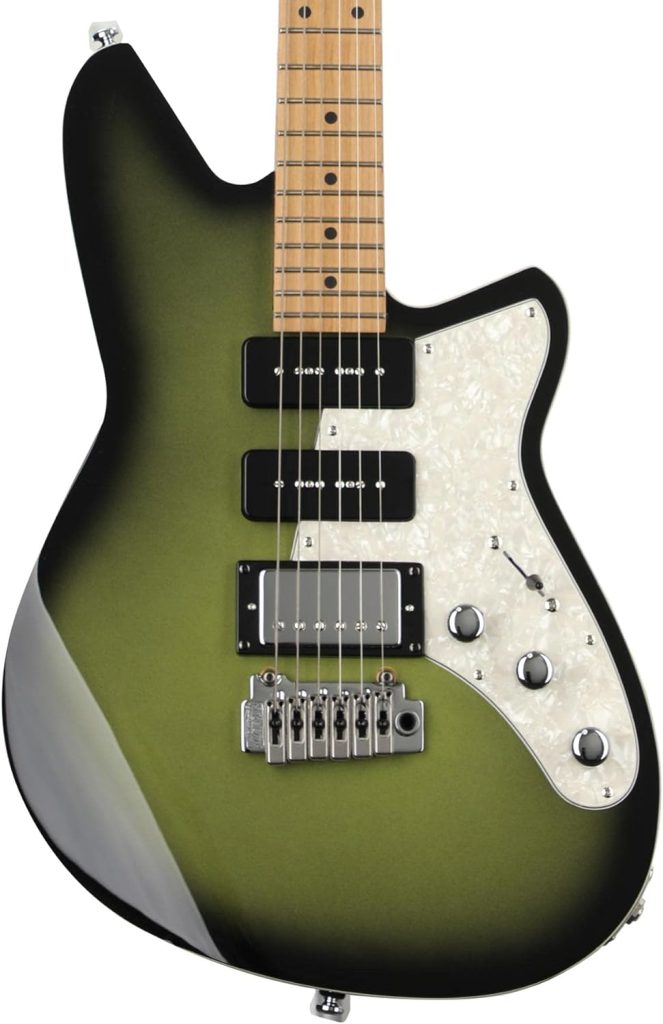 Reverend Six Gun HPP Solidbody Electric Guitar - Avocado Burst