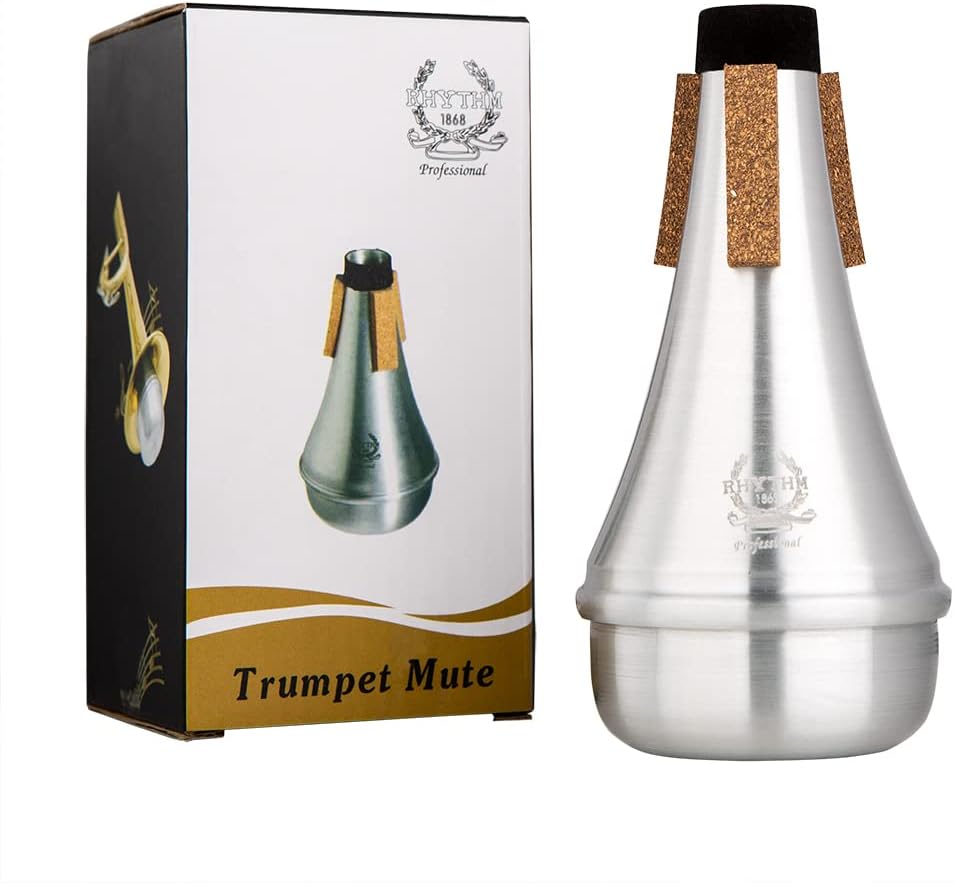 Rhythm Trumpet Mute,Trumpet Mute Silencer,Lightweight Aluminum Trumpet Practice Mute