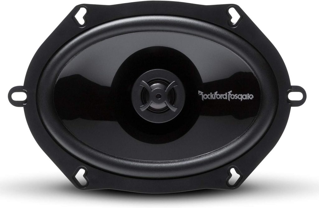 Rockford Fosgate P1572 Punch 5x7 2-Way Coaxial Full Range Speakers - Black (Pair)