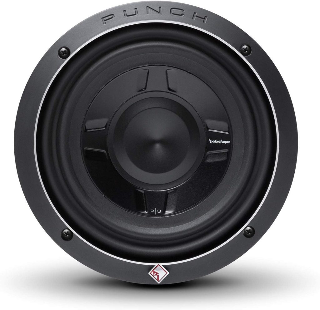 Rockford Fosgate P3SD4-8 Punch P3S 8 4-Ohm DVC Shallow Subwoofer
