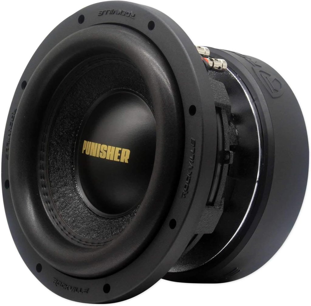 Rockville Punisher 10D2 10 5000w Peak Competition Car Audio Subwoofer Dual 2-Ohm Sub 1250w RMS CEA Rated