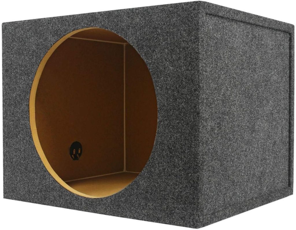 Rockville RSQ15 Single 15 2.6 cu.ft. Sealed Car Subwoofer Enclosure Sub Box