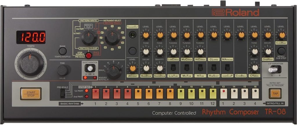 Roland Rhythm Composer, 10 Outputs (TR-08)