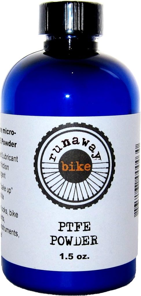 Runaway Bike PTFE Powder (Teflon**) / Applicator Brush Included with 1.5 oz Bottle
