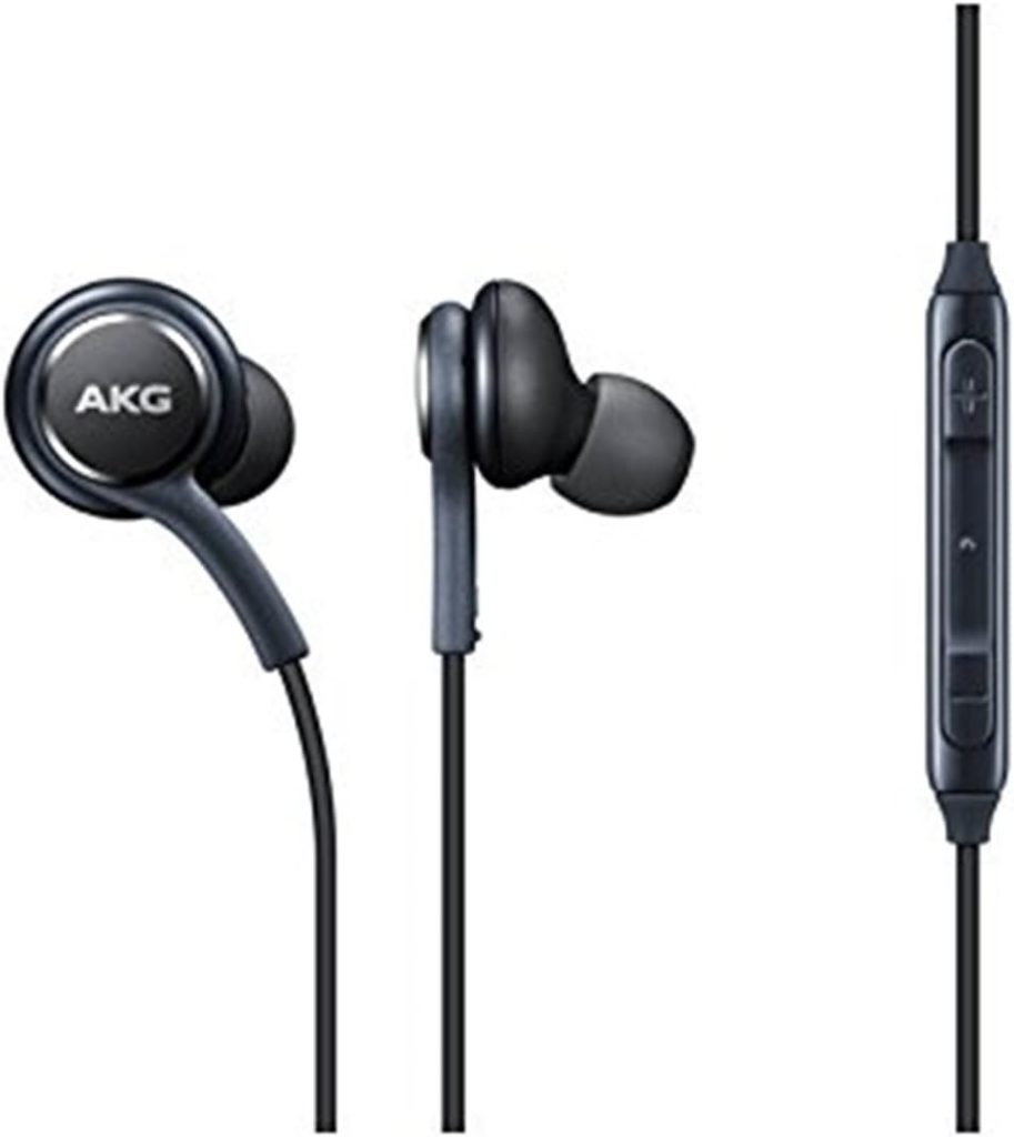 SAMSUNG Earphones Corded Tuned by AKG (Galaxy S8 and S8+ Inbox replacement), Grey