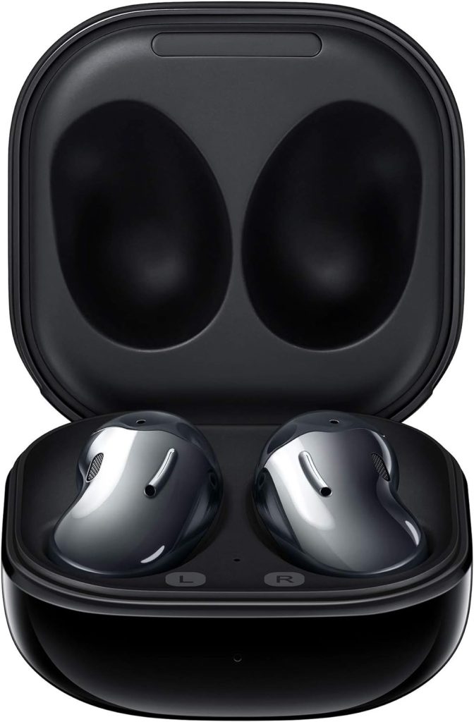Samsung Galaxy Buds-Live Active Noise-Cancelling Wireless Bluetooth 5.0 Earbuds (Mystic Black)